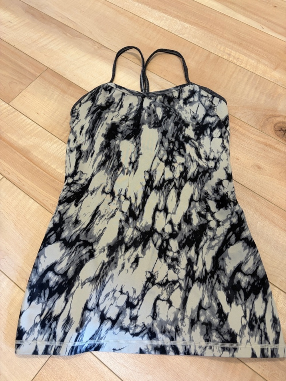 Lululemon marble print power-y tank